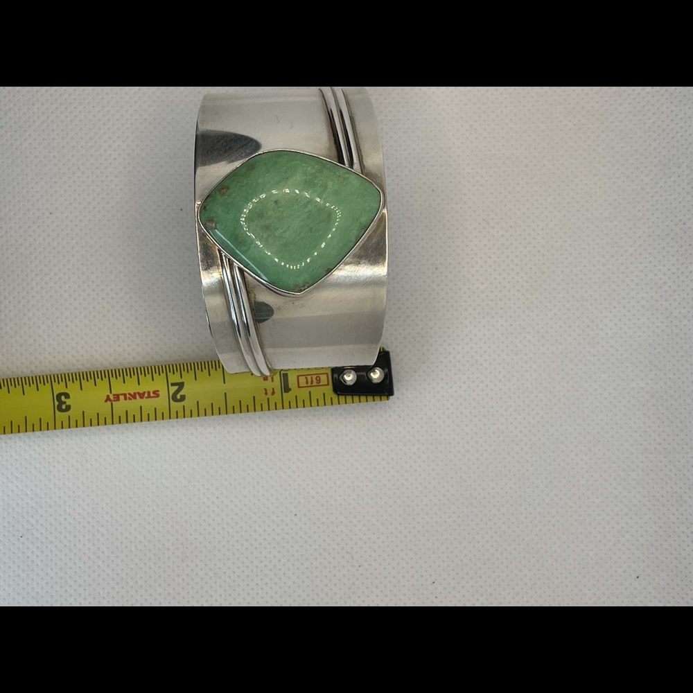 Wide Turquoise cuff - Picture 6 of 6